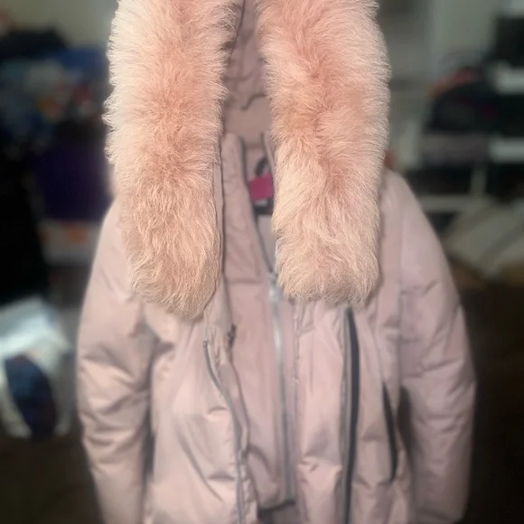 Pink Mackage Coat